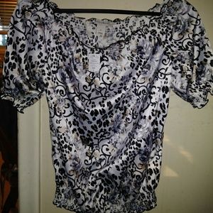 White House | Black Market Dress Top Small